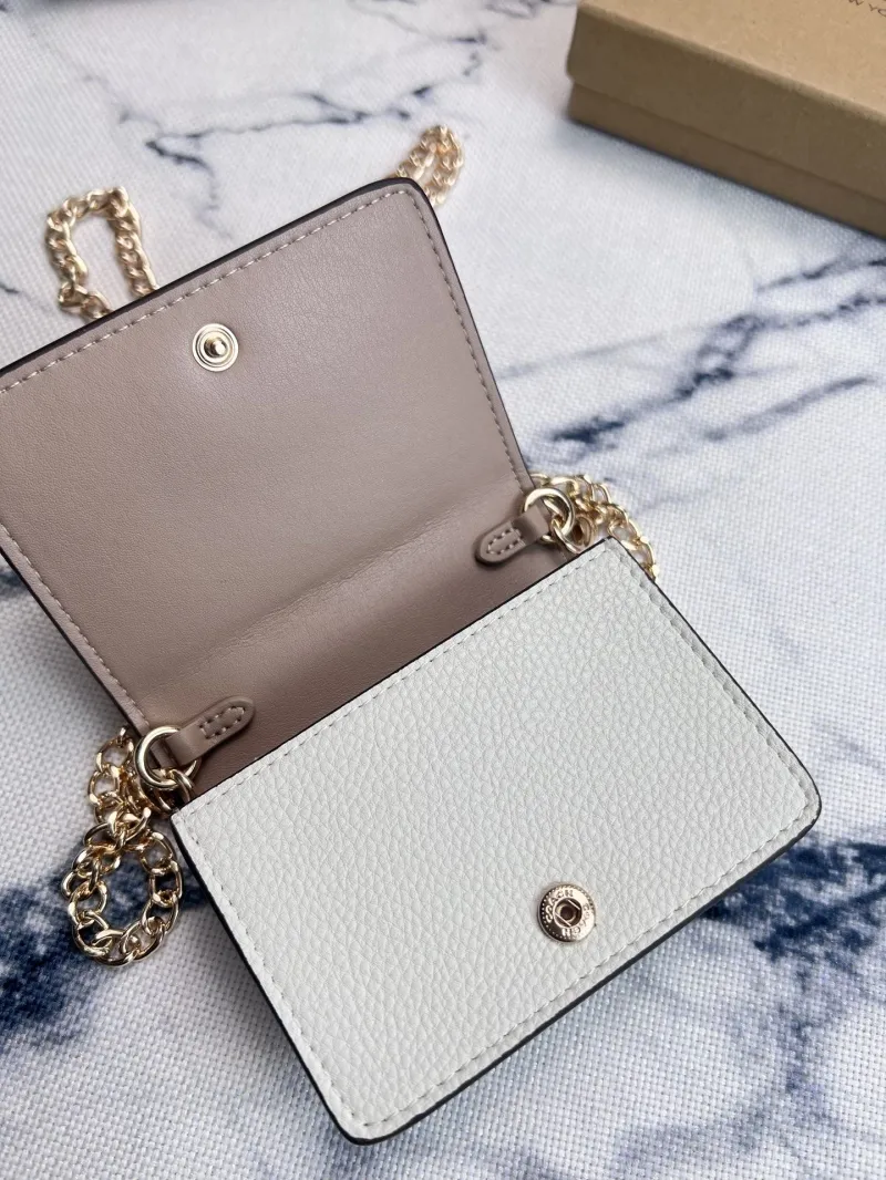 Coach White Mini Strawberry Print Crossbody Bag - Image 6