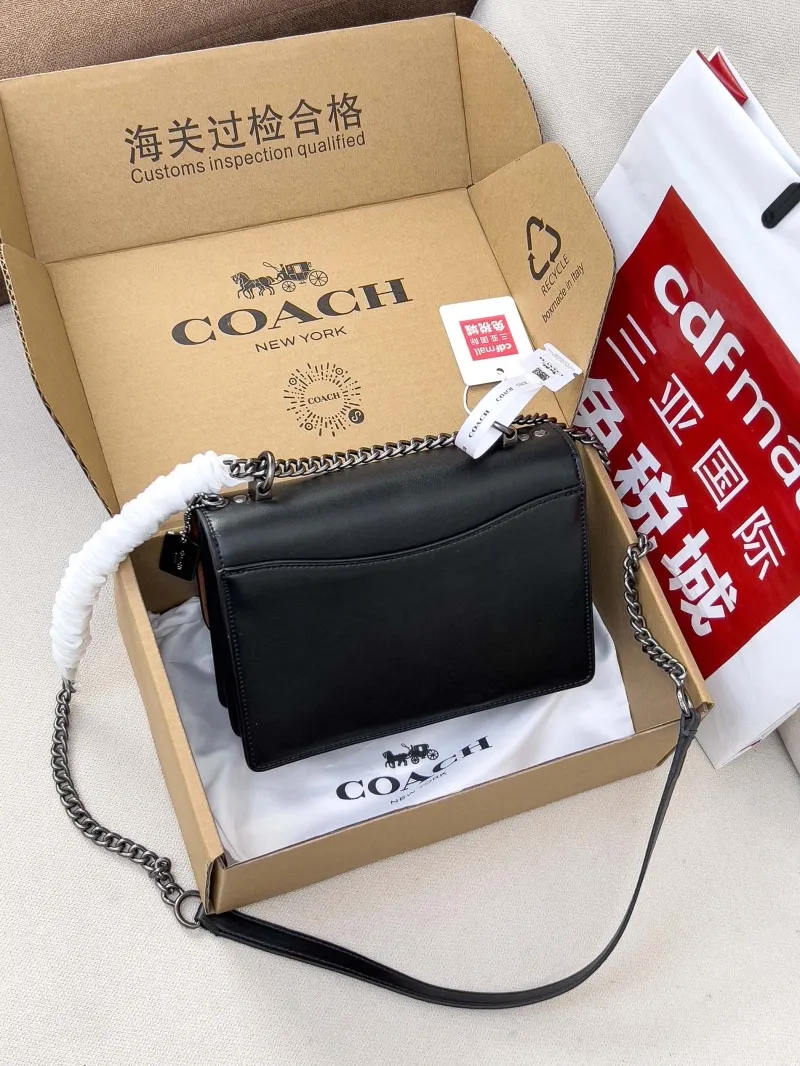 Alternative view of Coach Black Satchel Crossbody Bag