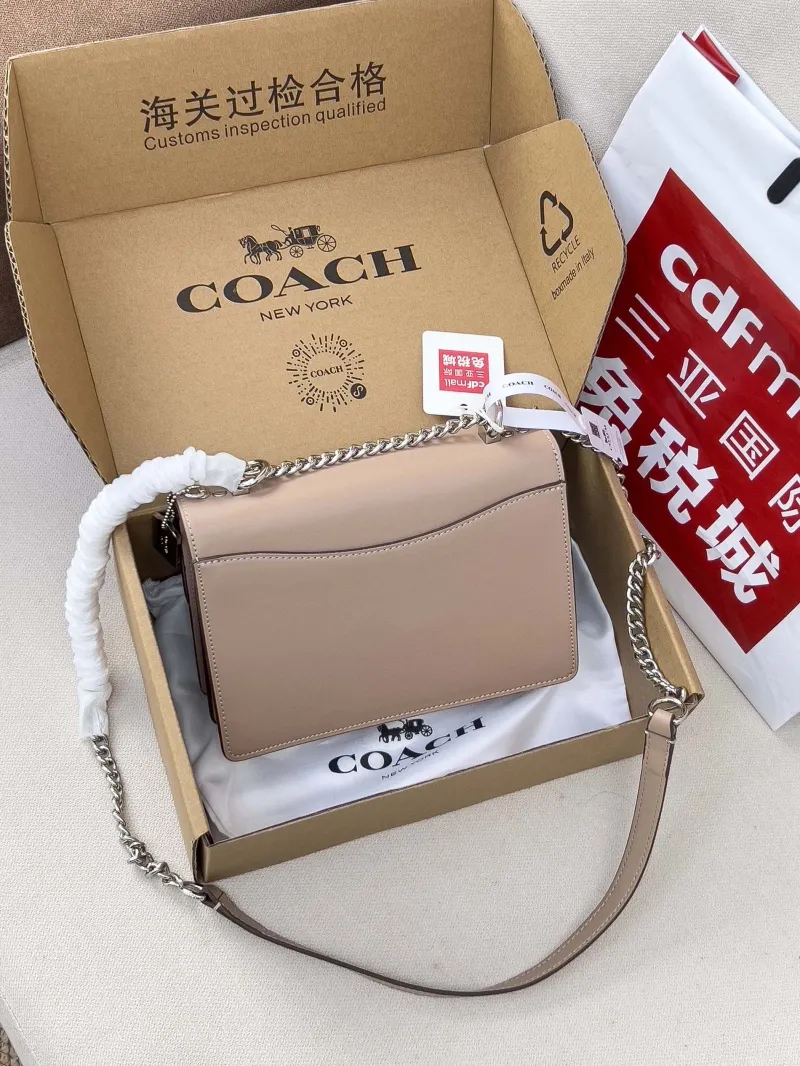 Alternative view of Coach Light Beige Satchel Shoulder Bag