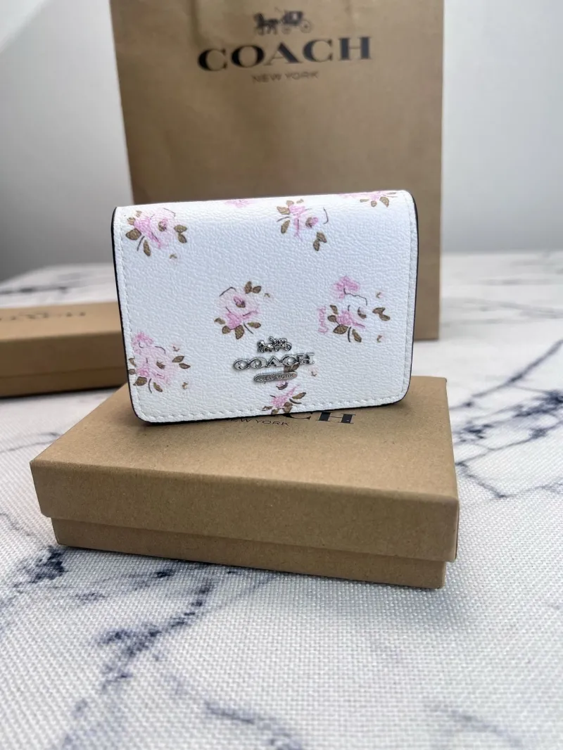 Coach White Floral Mini Crossbody Bag 133