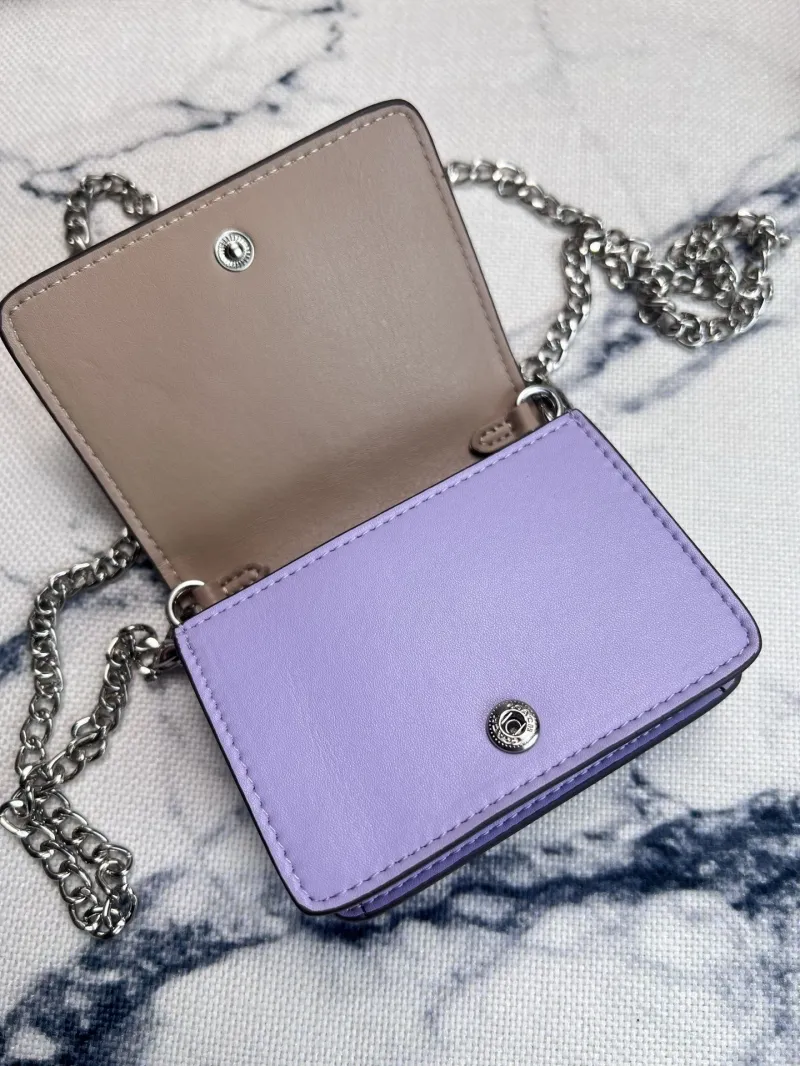 Coach White Floral Mini Crossbody Bag 133 - Image 6