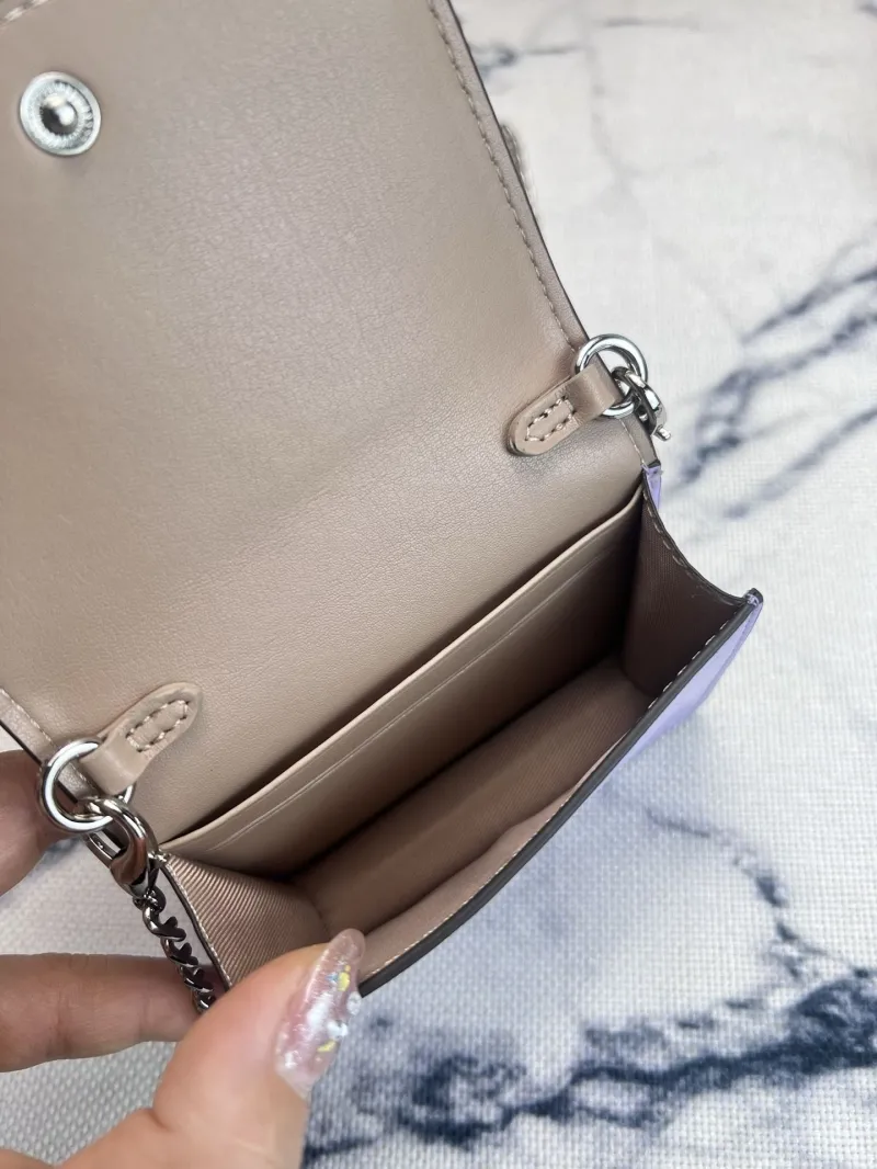 Coach White Floral Mini Crossbody Bag 133 - Image 7