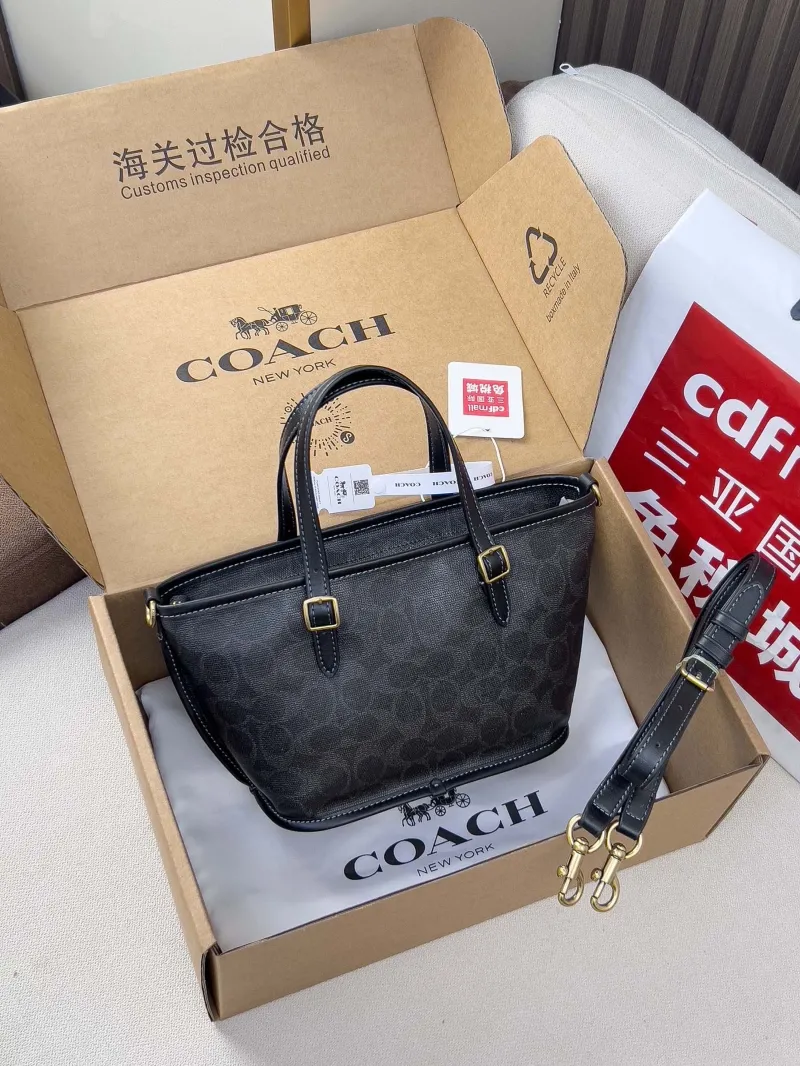 Alternative view of Coach Black Signature Crossbody Handbag