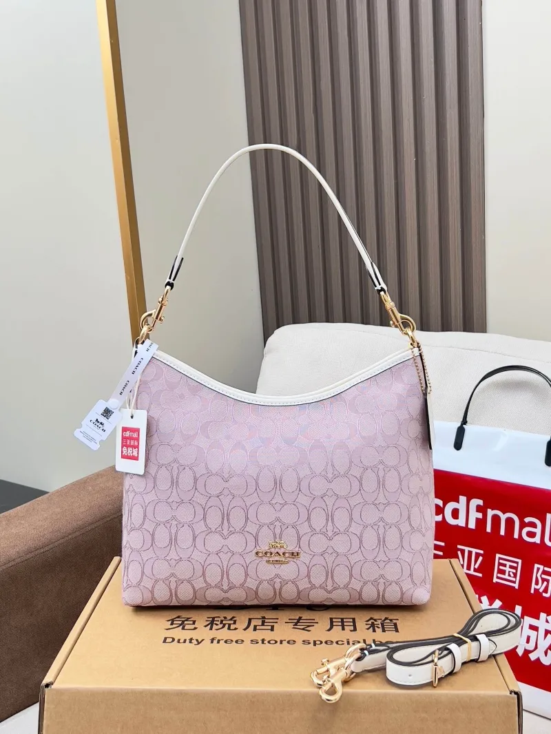 Alternative view of Coach Leather Shopping Tote and Hobo Bags