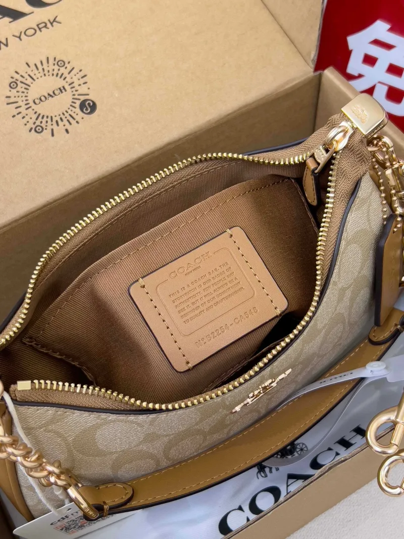 Coach Signature Top Handle Shoulder Bag - Image 6