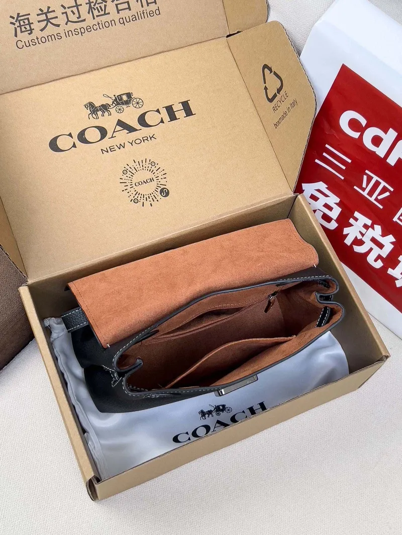 Coach Black Top Handle Crossbody Bag - Image 5