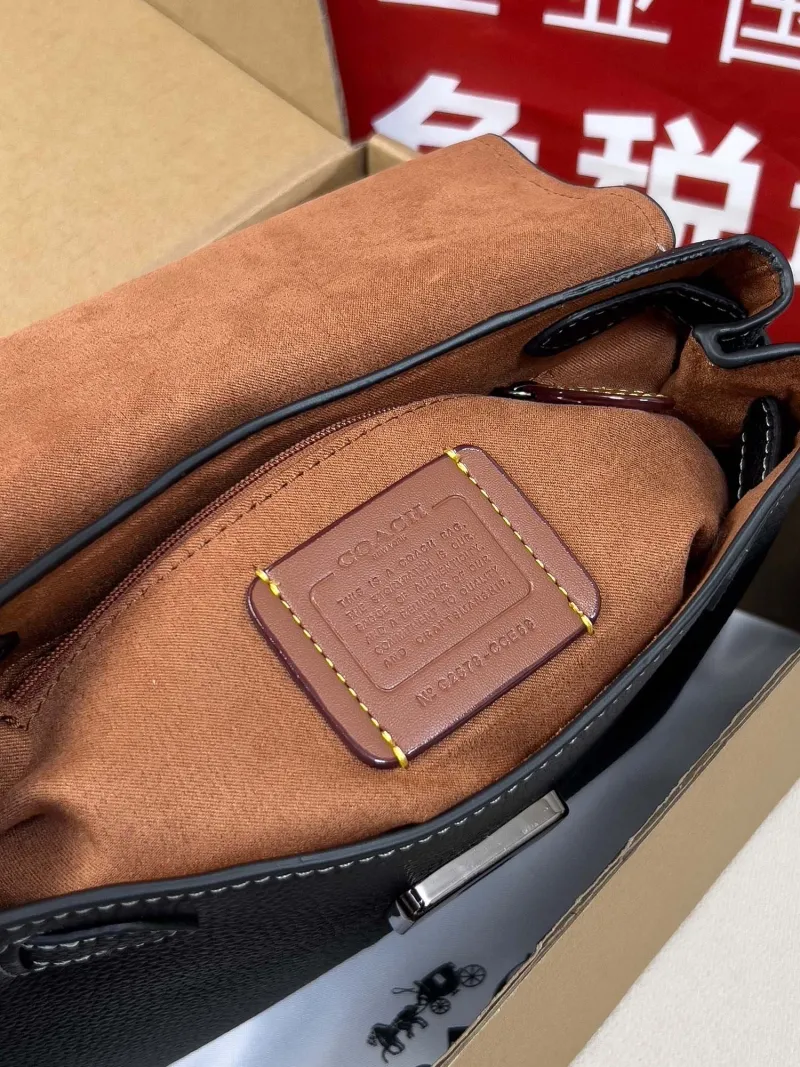 Coach Black Top Handle Crossbody Bag - Image 6