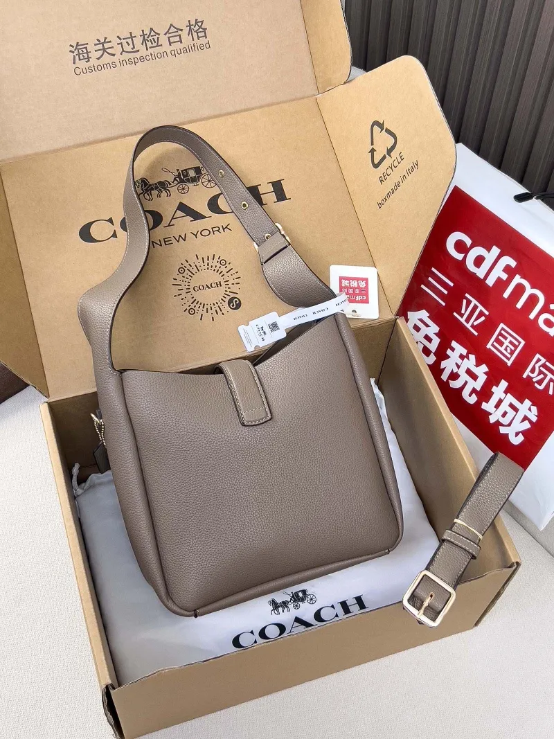 Alternative view of Coach Taupe Hobo Bag 63