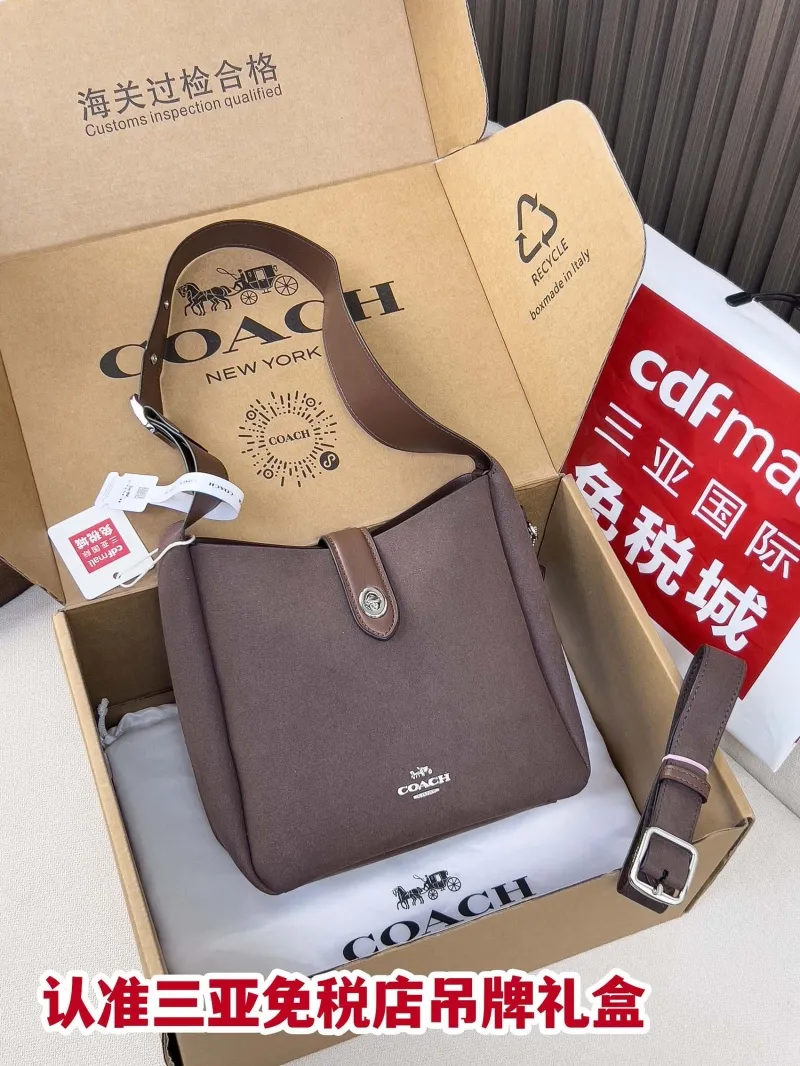 Coach Brown Hobo Shoulder Bag