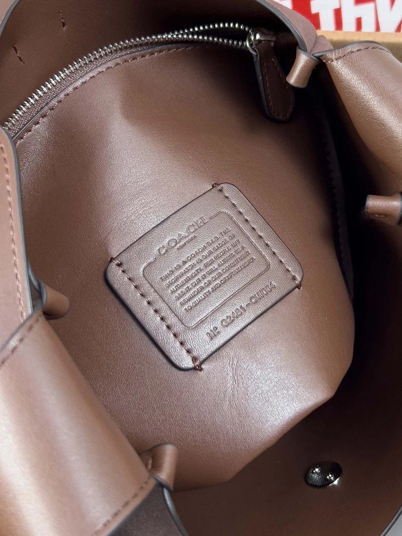 Coach Brown Hobo Shoulder Bag - Image 6