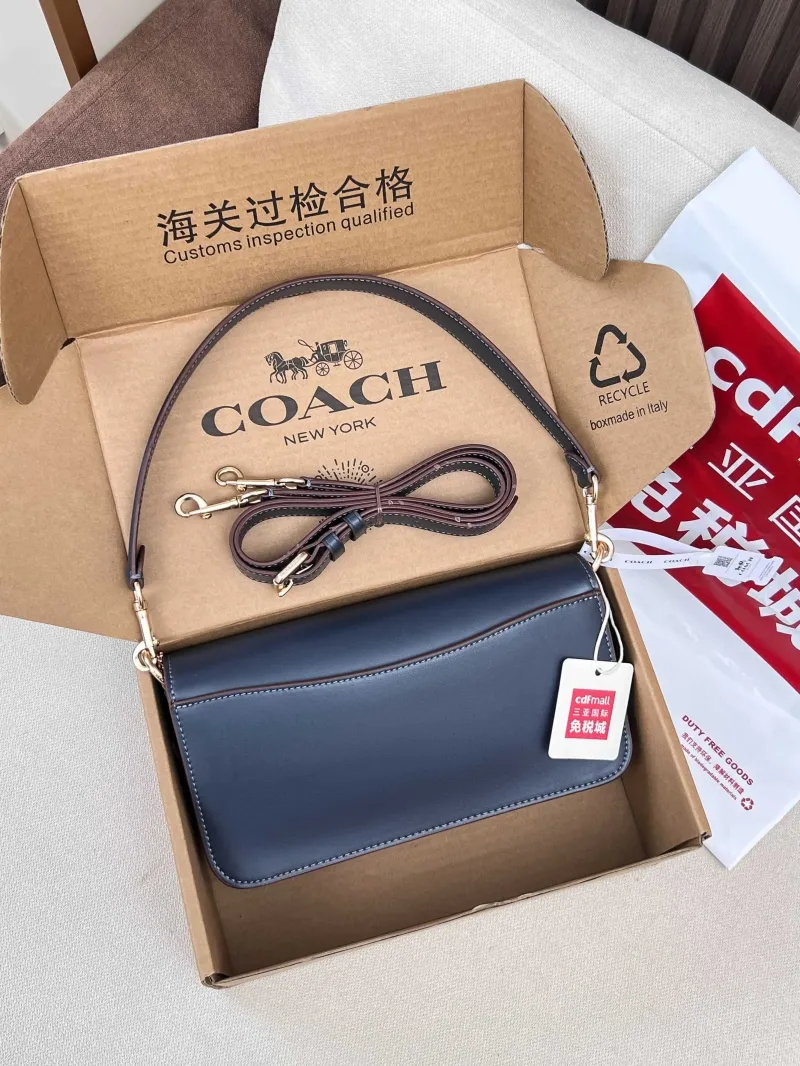 Alternative view of Coach Navy Top Handle Crossbody Bag 69