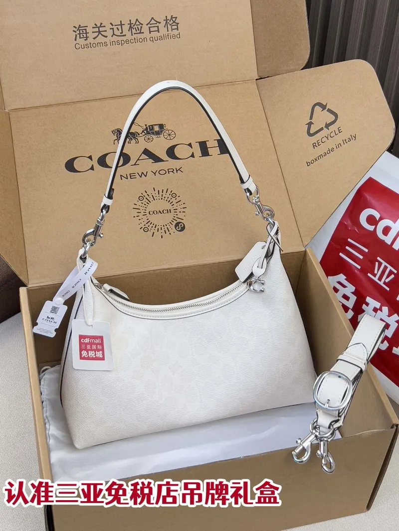 Coach White Top Handle Shoulder Bag 79