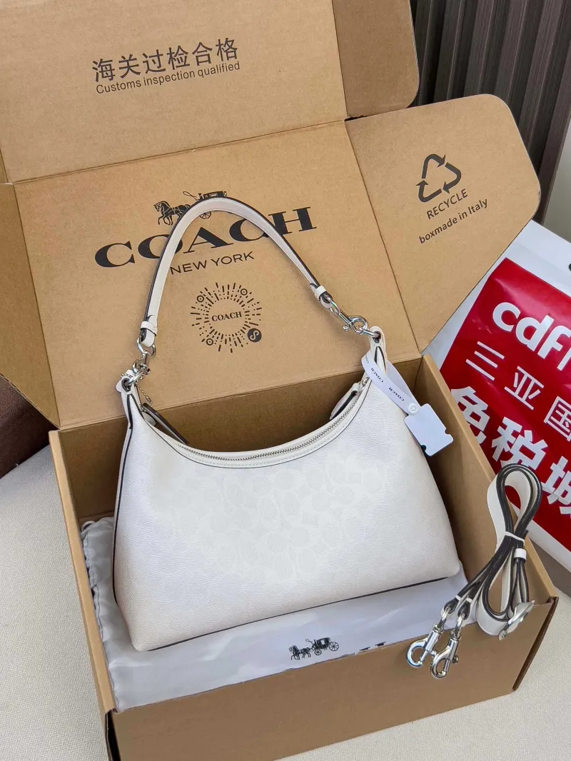 Alternative view of Coach White Top Handle Shoulder Bag 79