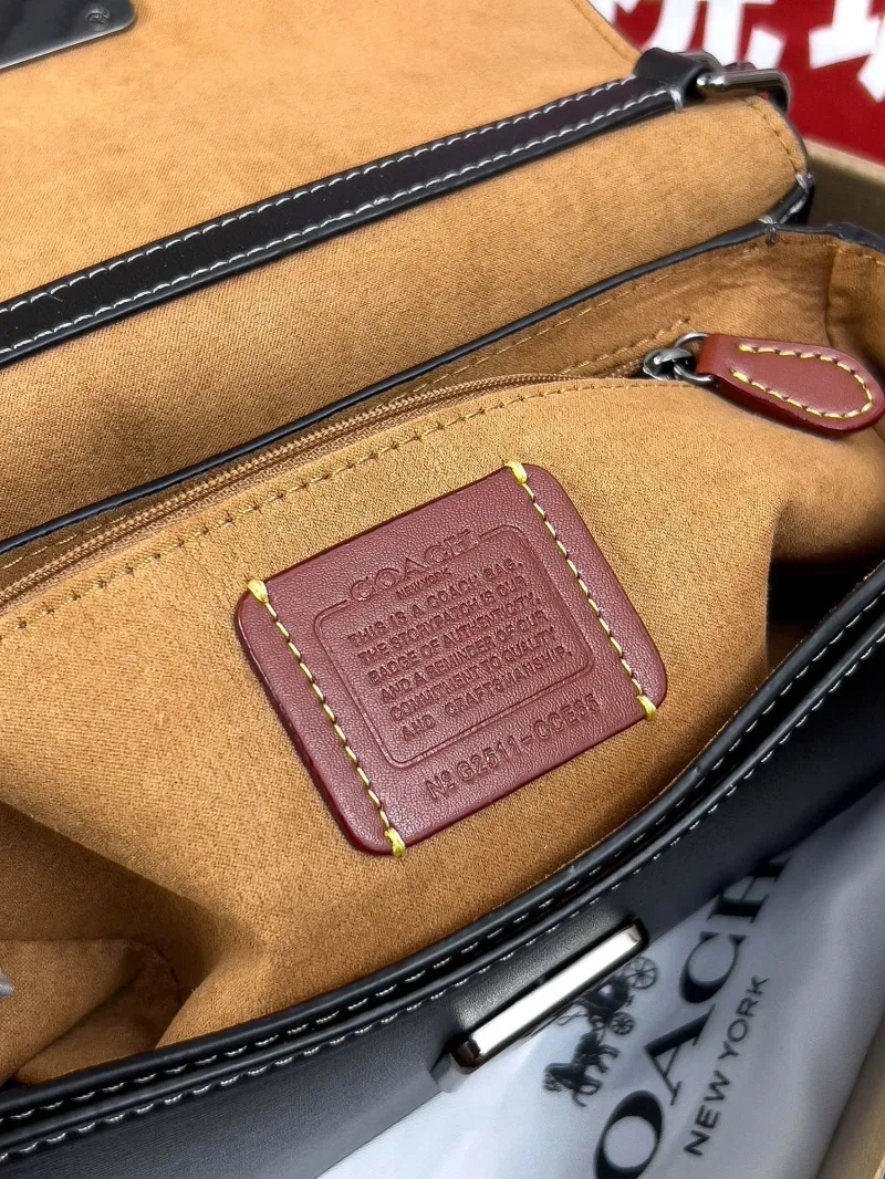 Coach Black Top Handle Crossbody Bag - Image 6