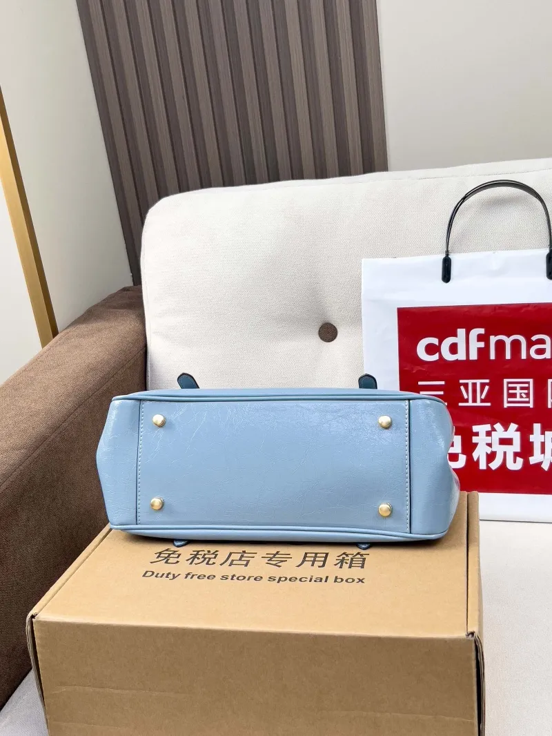 Coach Light Blue Top Handle Bag 125 - Image 3