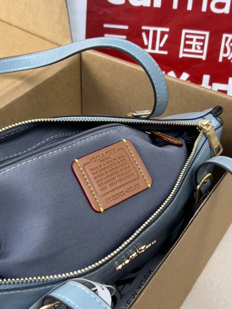 Coach Light Blue Top Handle Bag 125 - Image 6