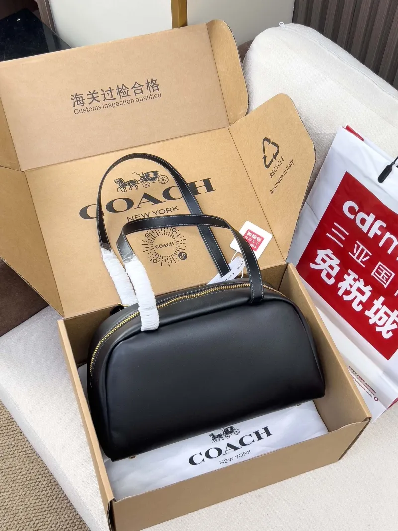 Alternative view of Coach Black Top Handle Bag 126