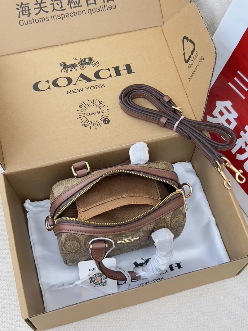 Coach Mini Top Handle Crossbody Bag 134 - Image 5