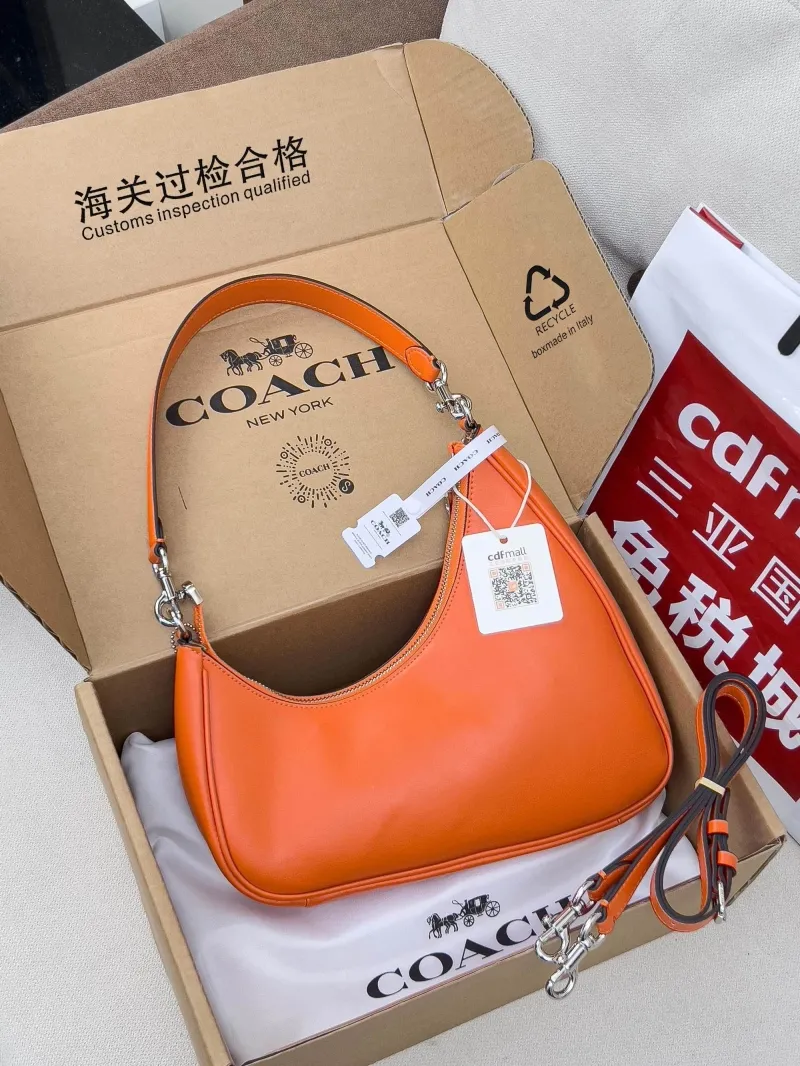 Alternative view of Coach Orange Hobo Bag 164