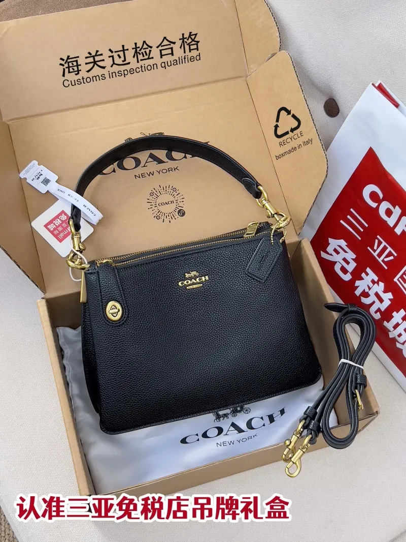 Coach Black Top Handle Crossbody Bag