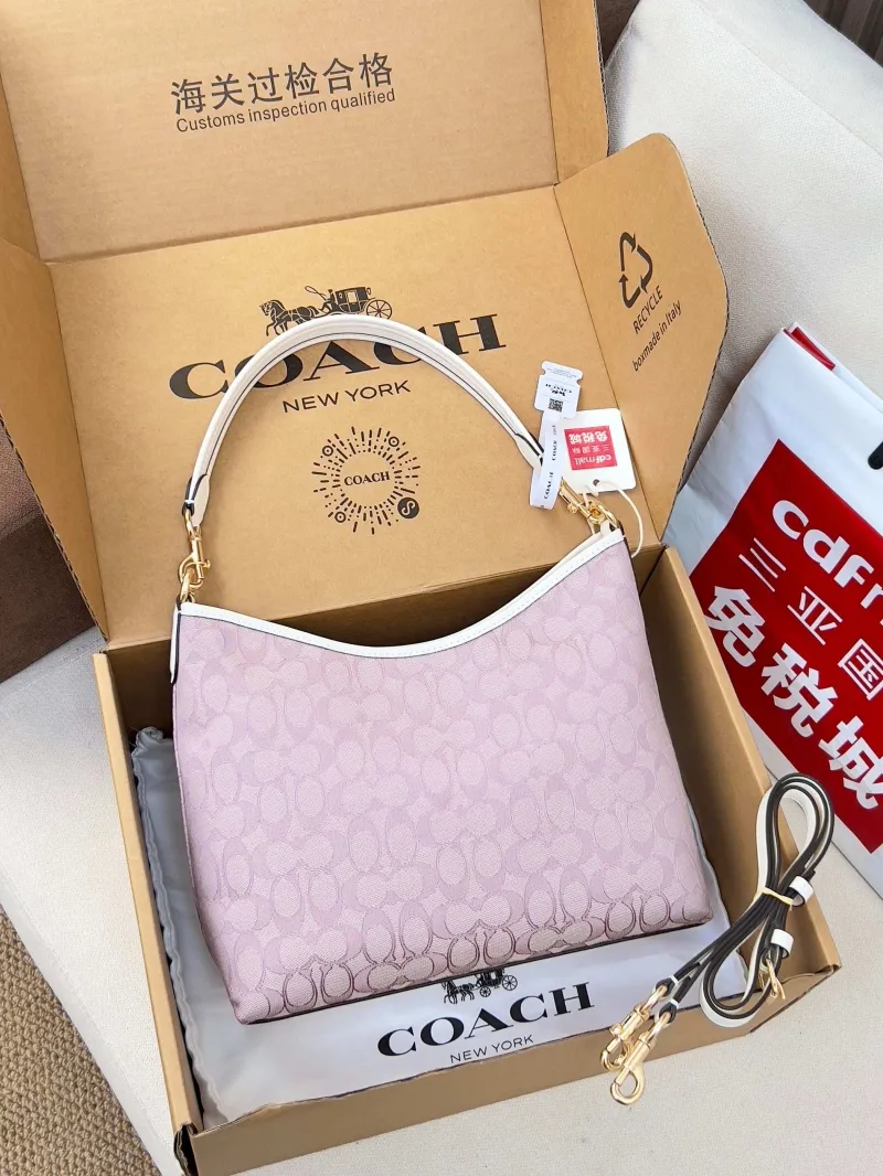 Alternative view of Coach 175 Light Pink Hobo Shoulder Bag