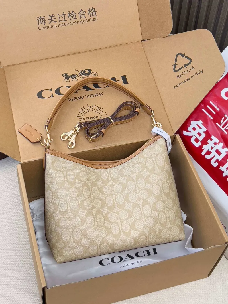 Alternative view of Coach Light Khaki Top Handle Shoulder Bag 180