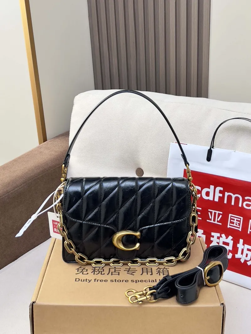 Coach Black Top Handle Crossbody Bag 183 - Image 4