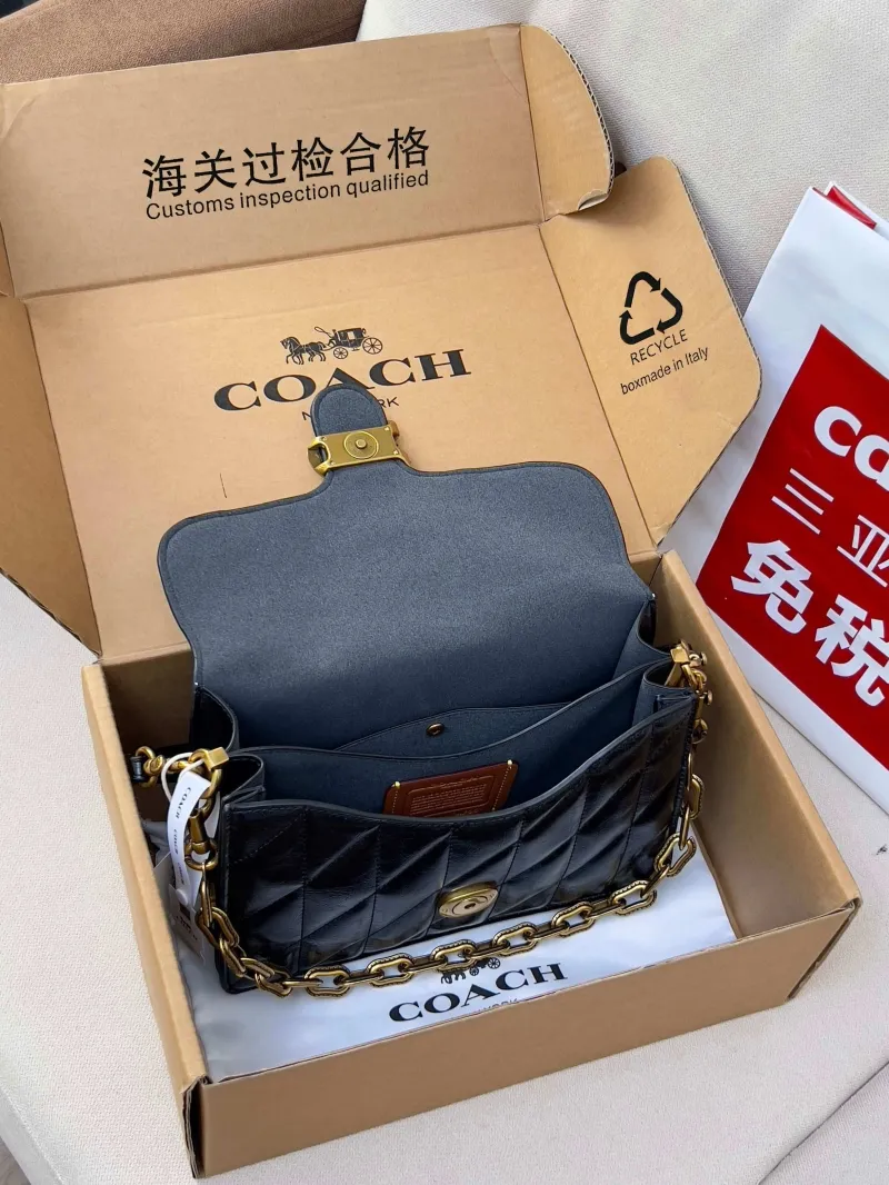 Coach Black Top Handle Crossbody Bag 183 - Image 5