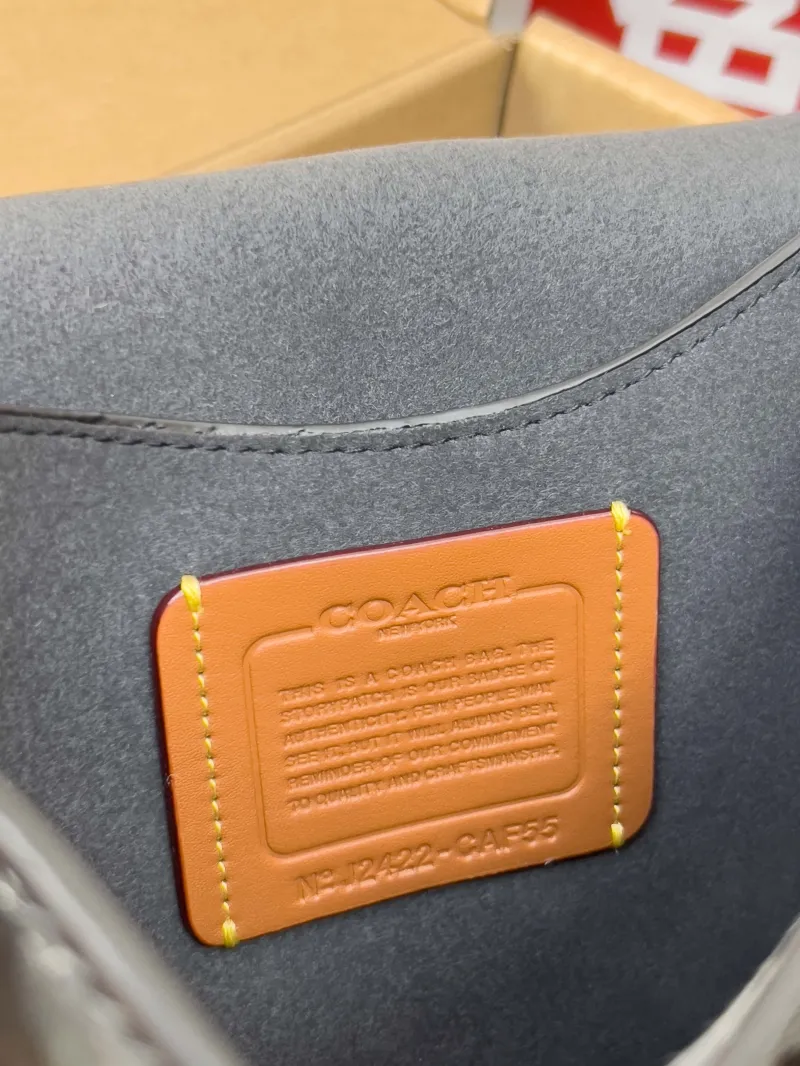 Coach Black Top Handle Crossbody Bag 183 - Image 6