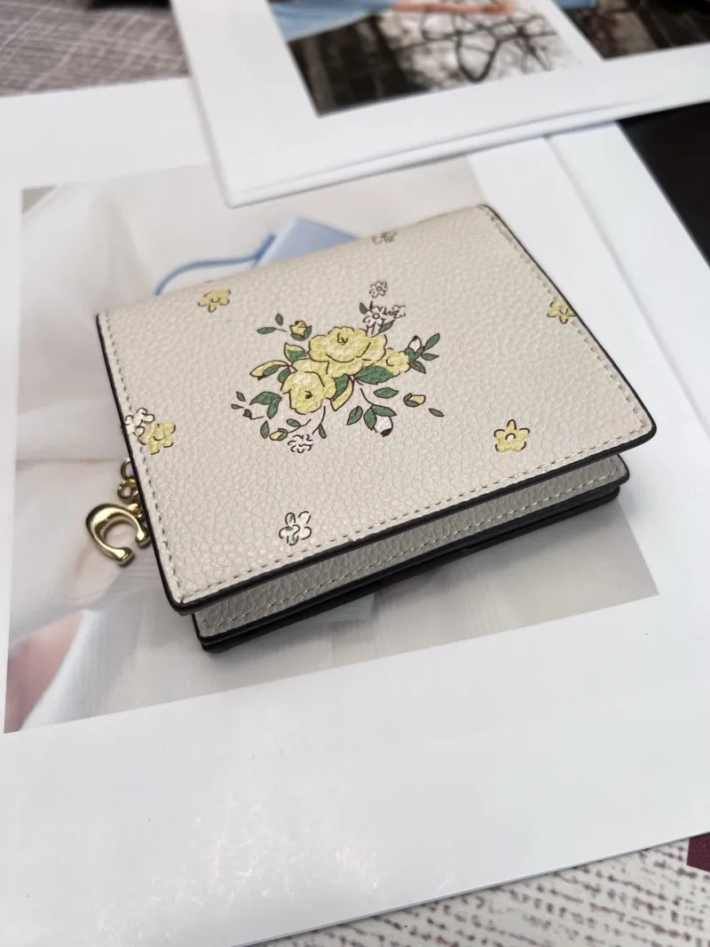 Alternative view of Coach Cream Floral Print Bifold Wallet