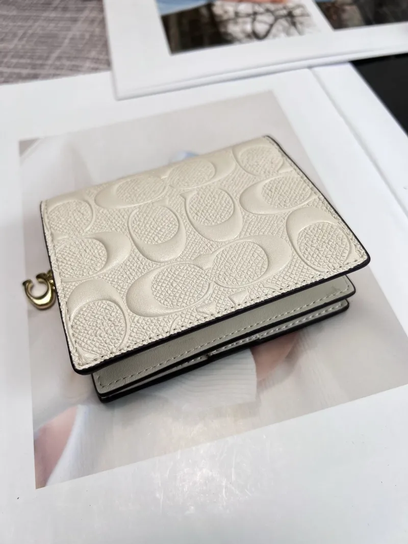 Alternative view of Coach Cream Small Bifold Wallet 42