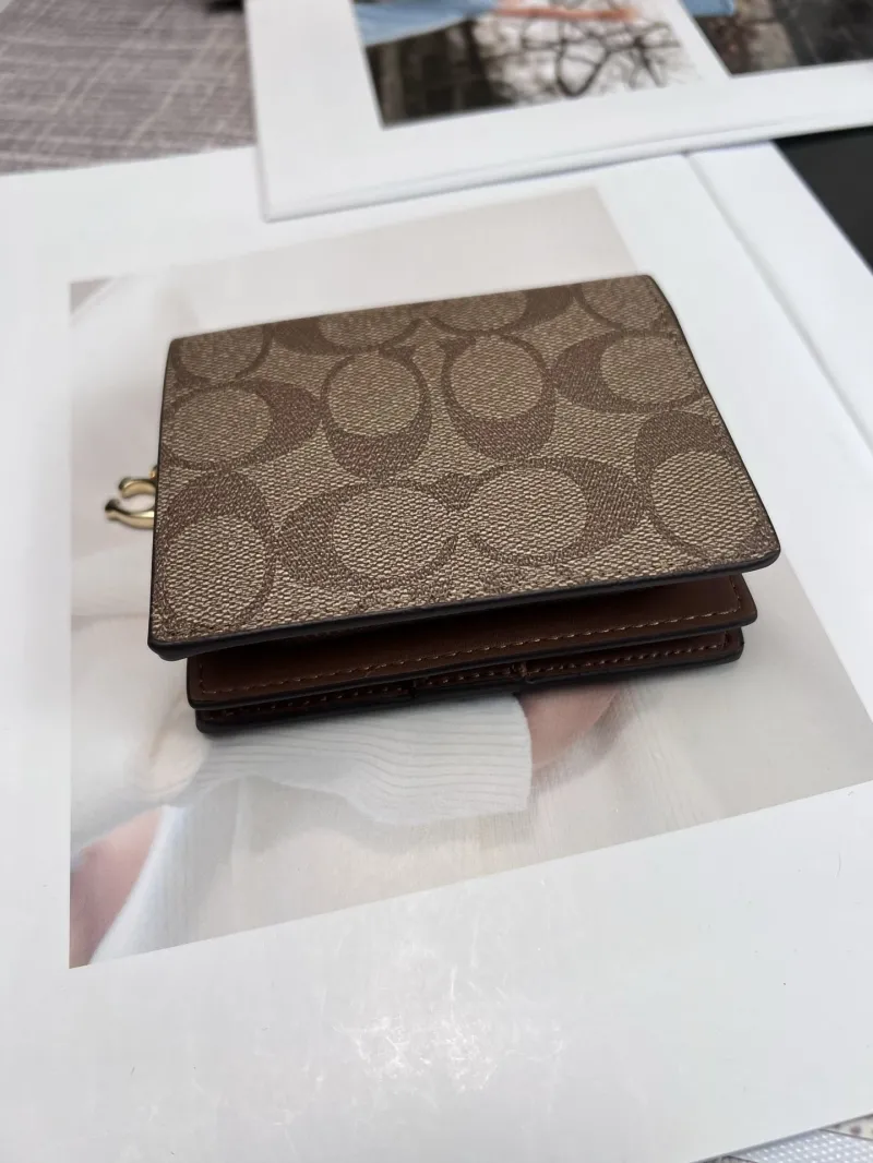 Alternative view of Coach Brown Signature Bifold Wallet