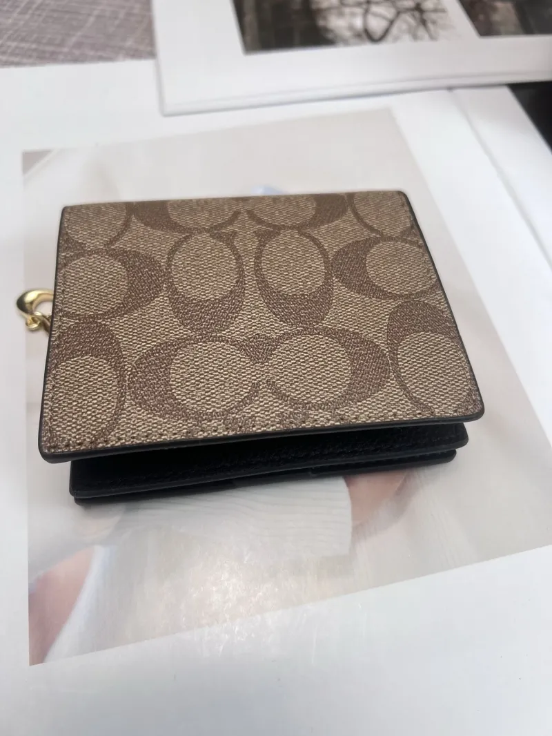 Alternative view of Coach Brown Signature Bifold Wallet