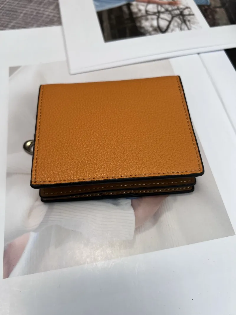 Alternative view of Coach Orange Leather Bifold Wallet 52
