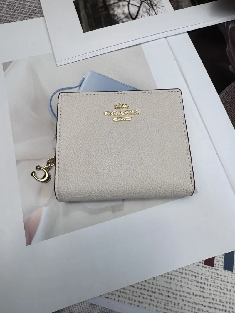 Coach Cream Small Bifold Wallet 55
