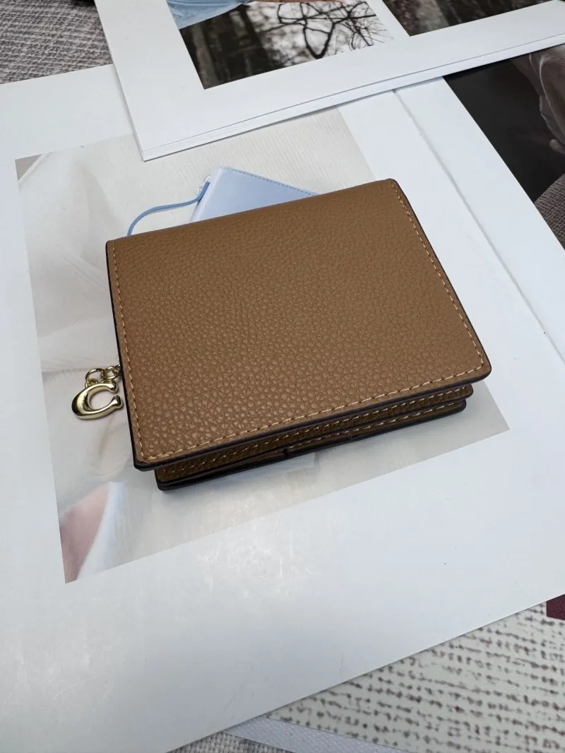 Alternative view of Coach Brown Leather Bifold Wallet