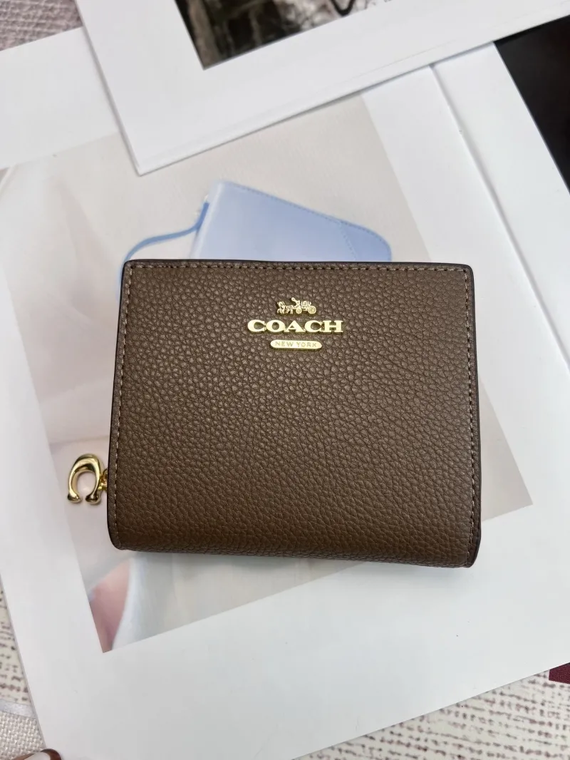 Coach Brown Leather Bifold Wallet 57