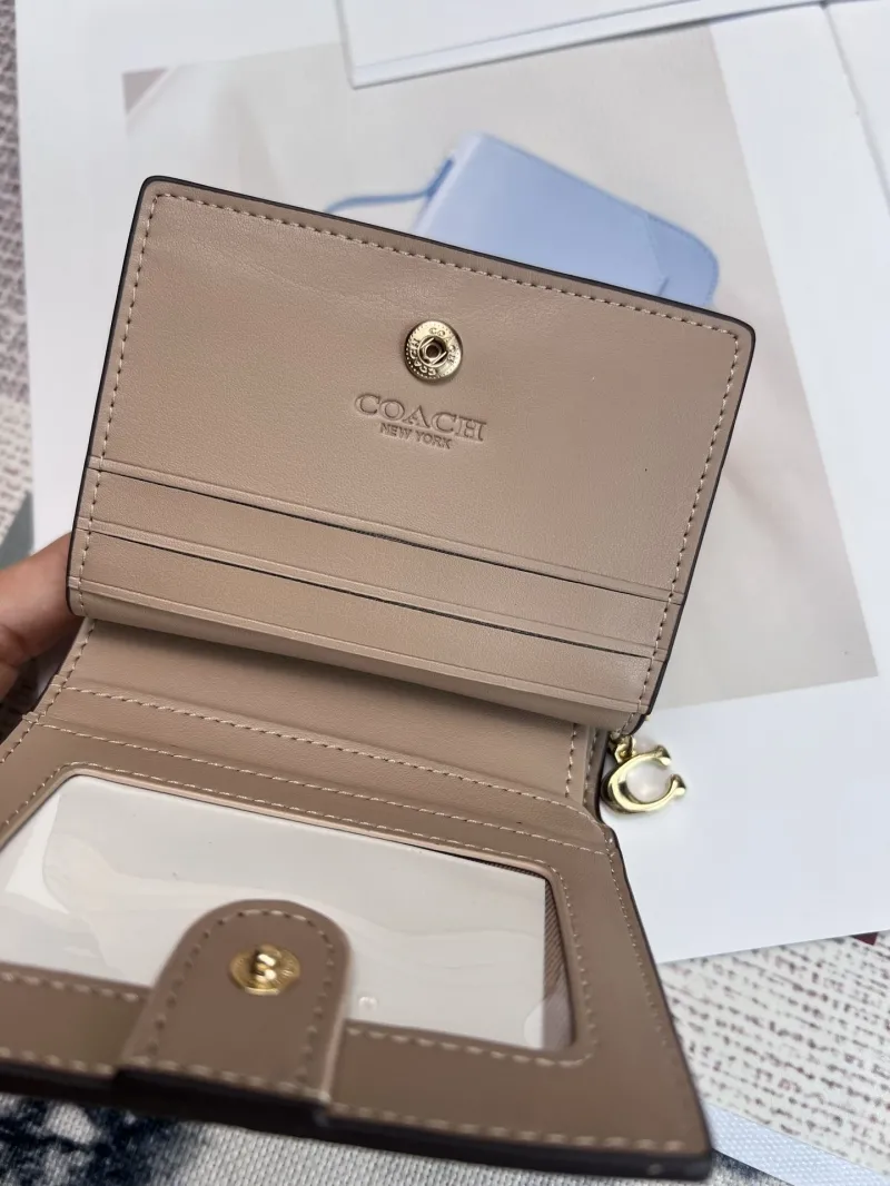Coach Signature Small Bifold Wallet - Image 7