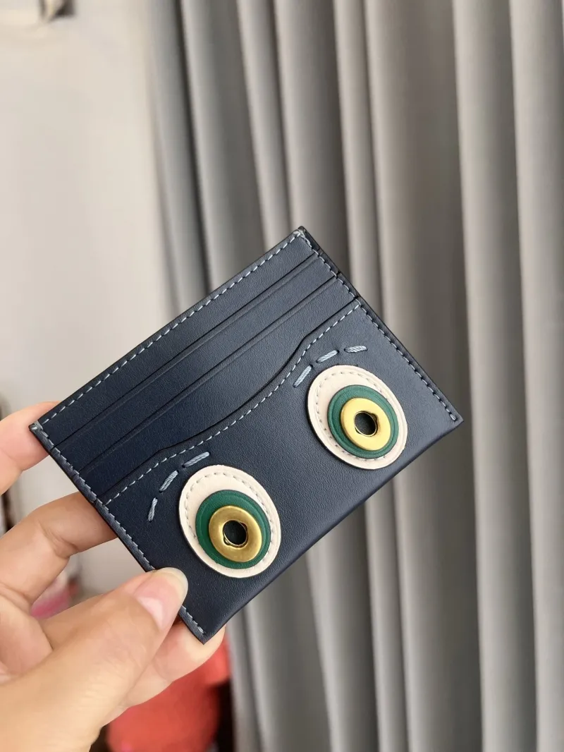 Coach Sparkie Limited Edition Navy Card Holder - Image 6