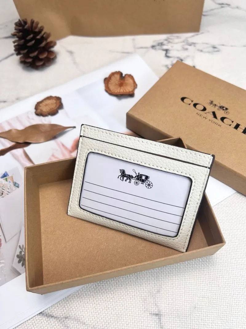 Alternative view of Coach Cream Strawberry Print Card Holder