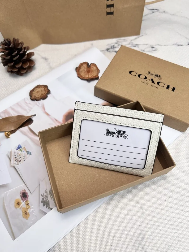 Alternative view of Coach Mickey Mouse White Card Holder