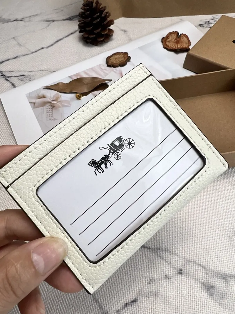 Coach Mickey Mouse White Card Holder - Image 4