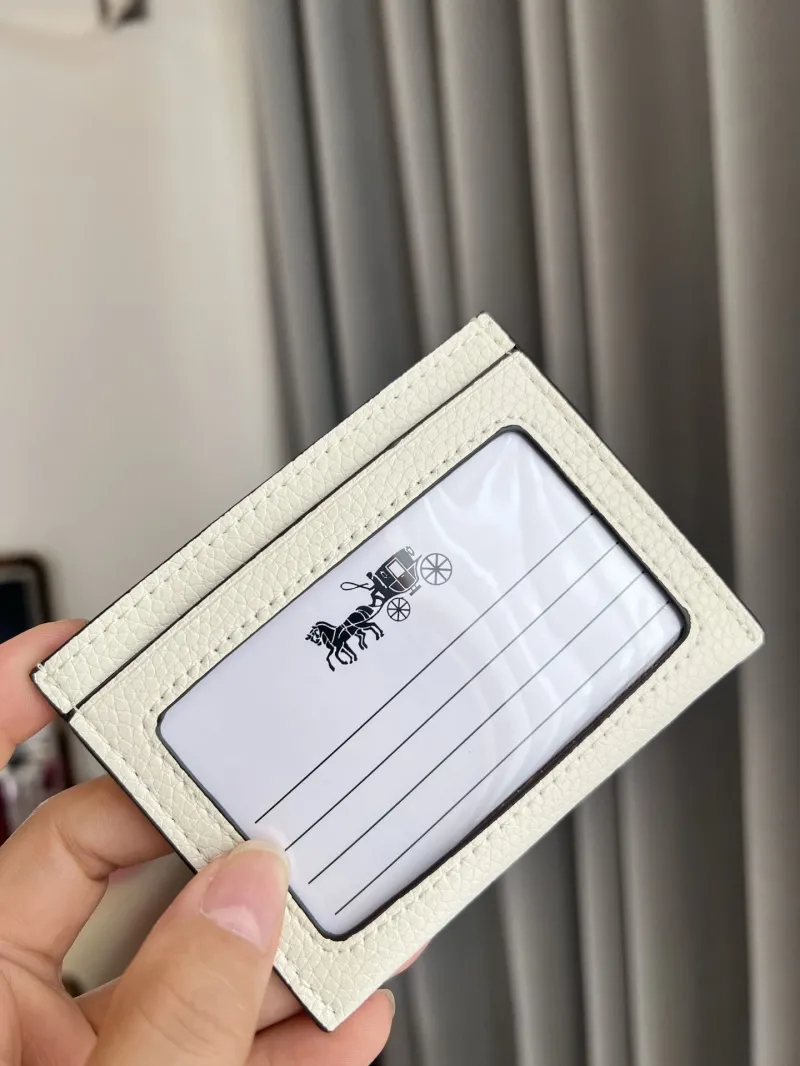 Coach Mickey Mouse White Card Holder - Image 7