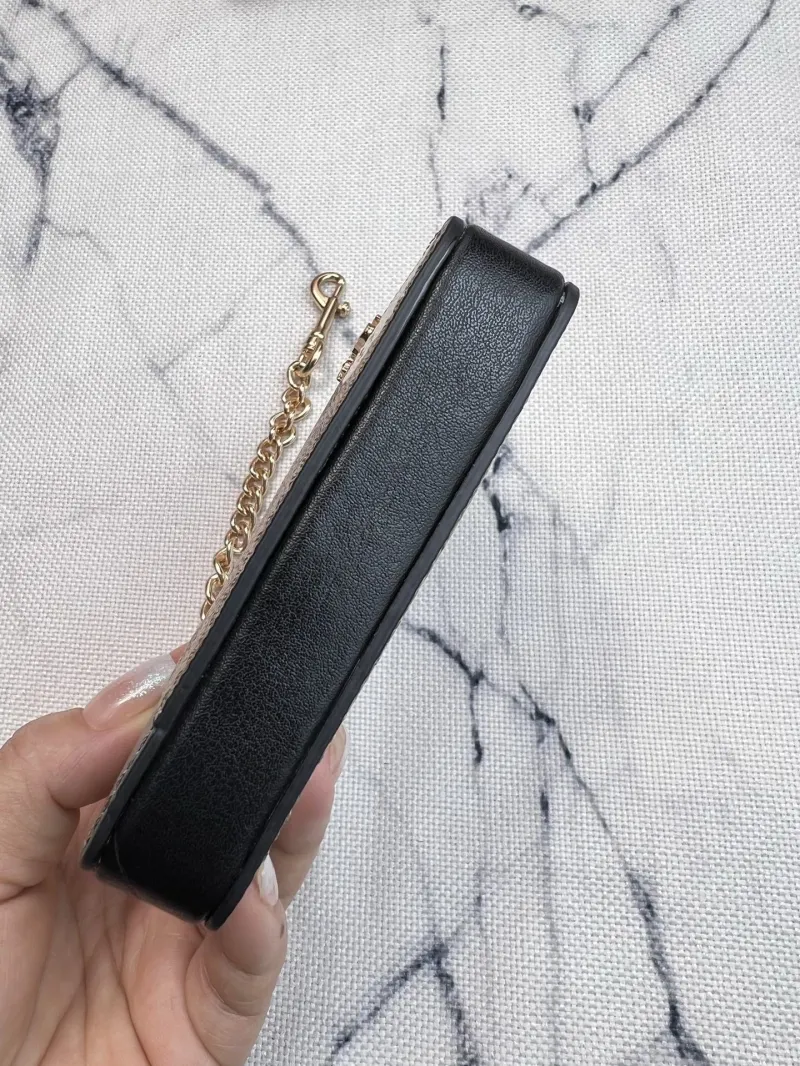 Coach Halloween Print Zip Card Case with Chain - Image 8