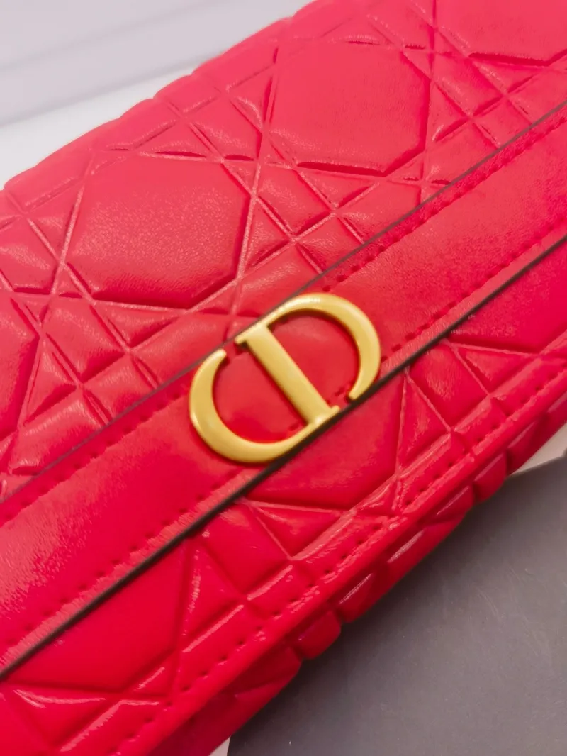 Dior 8602 Quilted Leather Long Wallet - Image 7