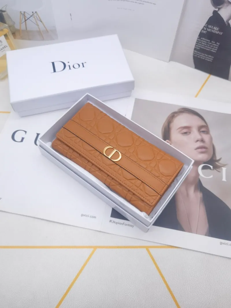 Dior 8602 Long Leather Wallet - Image 3