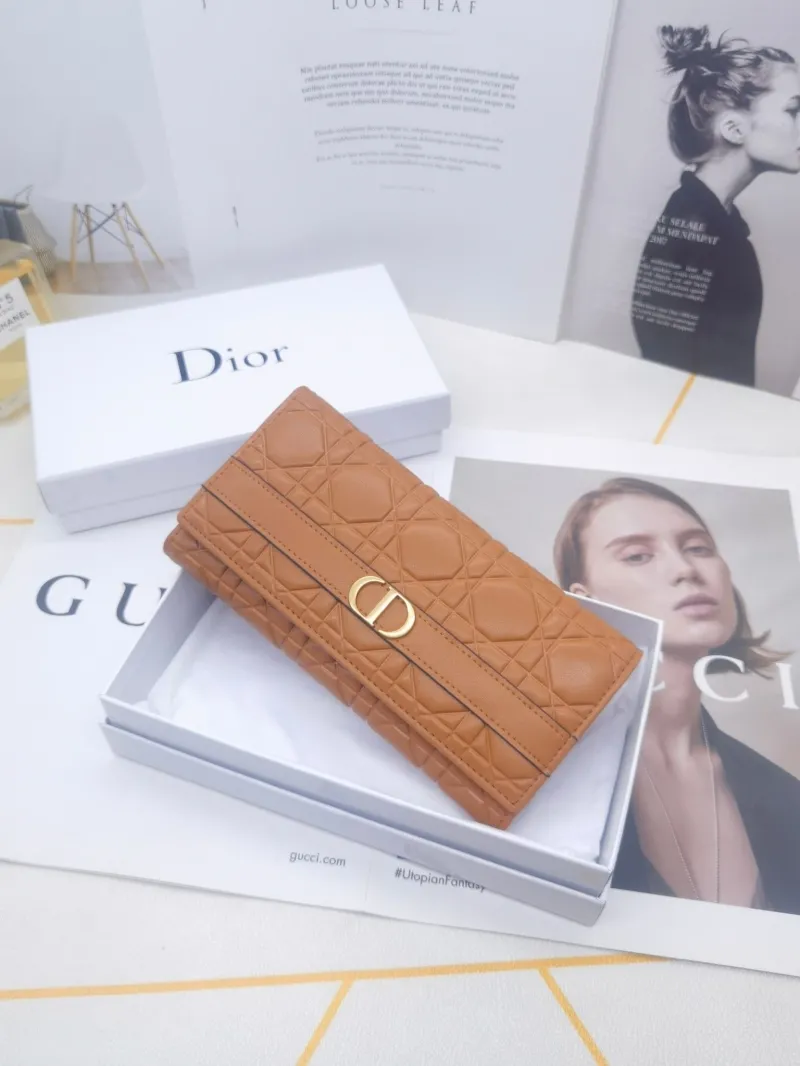 Dior 8602 Long Leather Wallet - Image 4