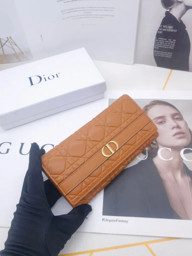 Dior 8602 Long Leather Wallet - Image 5
