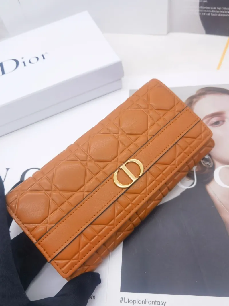 Dior 8602 Long Leather Wallet - Image 6
