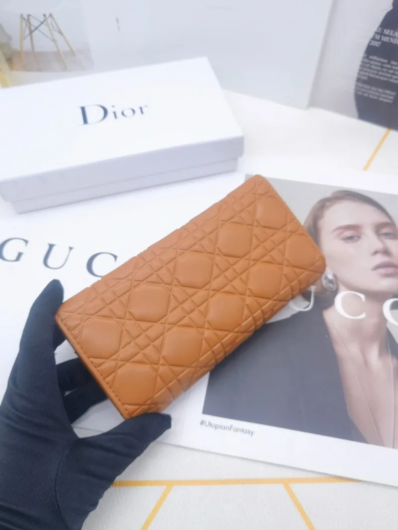 Dior 8602 Long Leather Wallet - Image 8